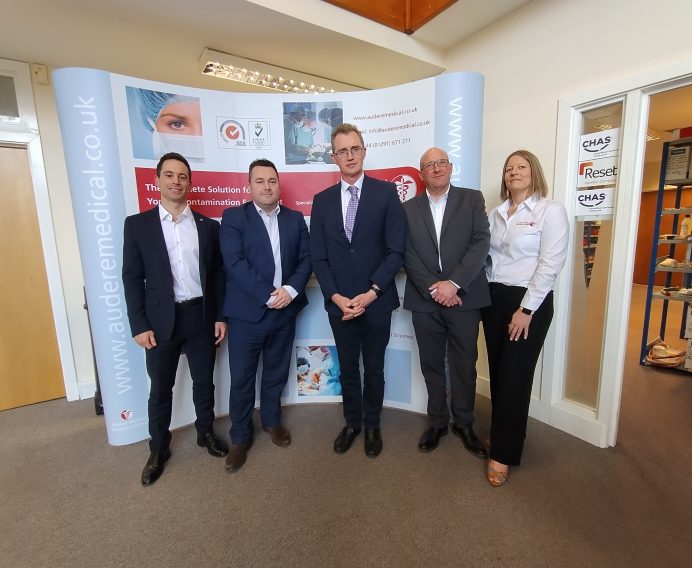 Audere Medical Services Ltd Hosts Meeting with Member of Parliament David Davies to Showcase Vital Role in Healthcare Industry